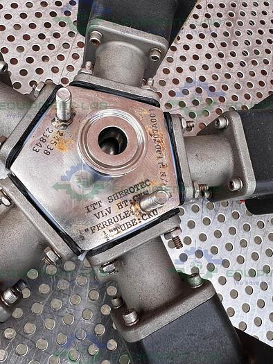 Used 5 ITT Advantage  5 Way Stainless Steel Diaphragm Valves w/ Valve Positioner