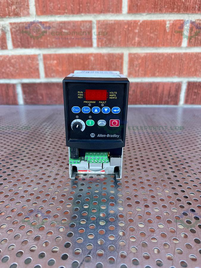 Used Allen Bradley Powerflex 4 22A-D1P4N104  Series A AC Drive 0.5 HP