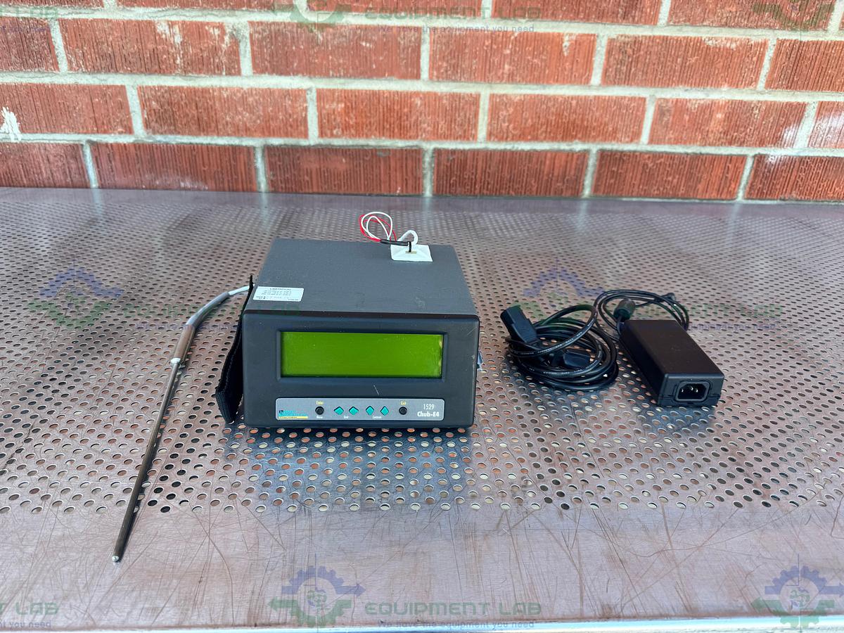 Used Hart Scientific Chub-E4 1529-R Thermometer w/ Secondary Reference PRT Probe