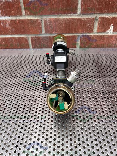 Used 2 ITT Advantage  3 Way Stainless Steel Diaphragm Valves w/ Valve Positioner