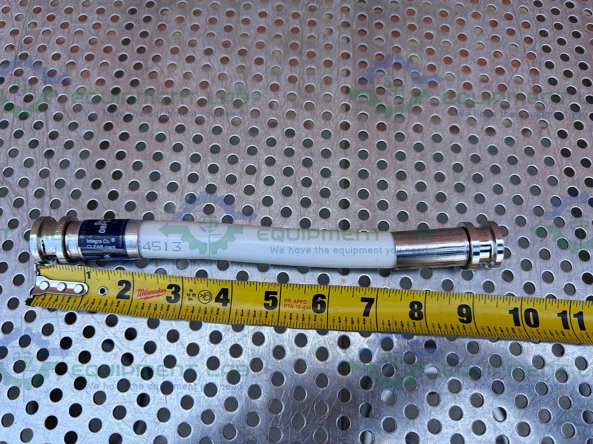 Used Unbranded 10" Flexible Silicone Hose with/ 1/2" Sanitary Fitting