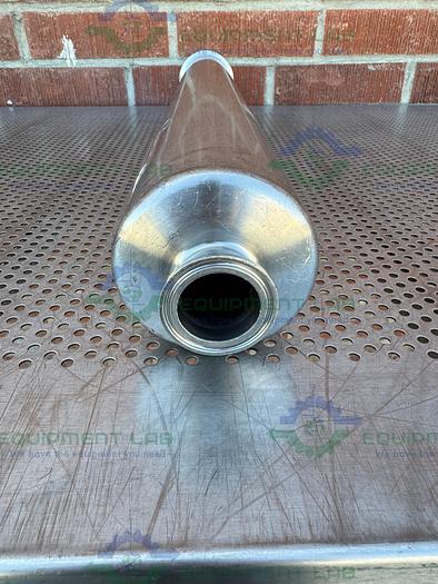 Used Allegheny Bradford 6.2 Liter Stainless Steel Filter Housing 150 PSIG