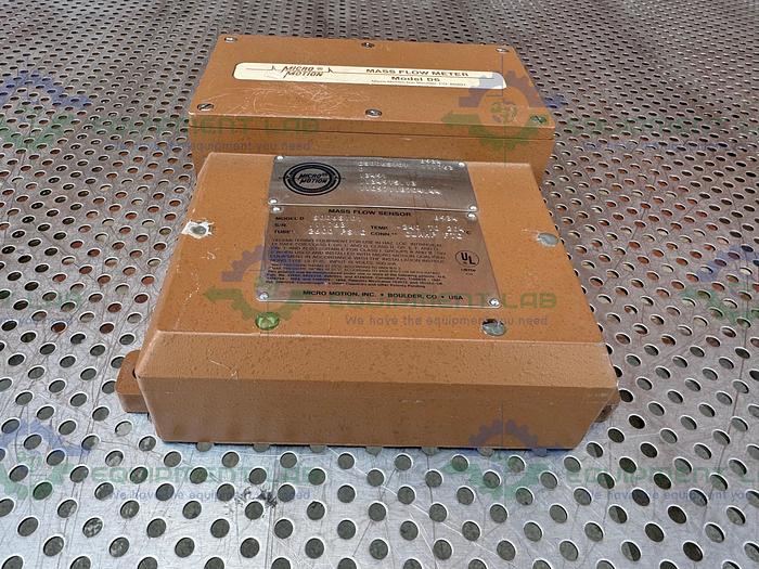 Used Micro Motion D6 Mass Flow Meter 2600 PSIG, -240 to 204°C