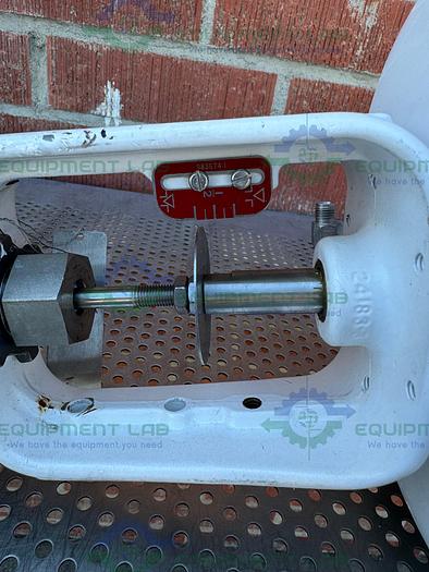 Used Baumann 54-84161S Tri Clamp Sanitary Control Valve 1 1/2", 5-15 PSI