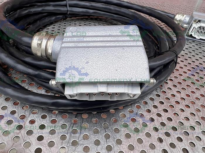 Used Phoenix Connect  1771228  Male to Female 10-pin Network Com Cable 18 Ft Cable