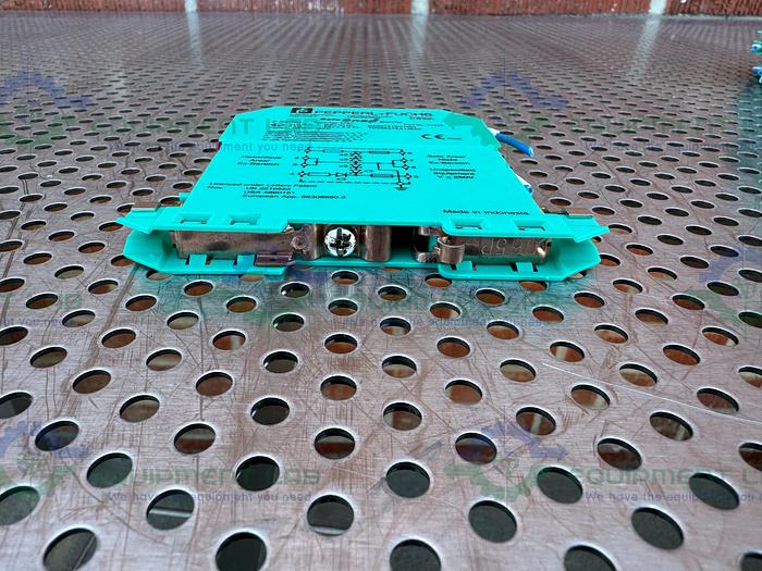 Used Pepperl Fuchs Z Series Z787 Safe Snap Barrier Safety Relay 71816