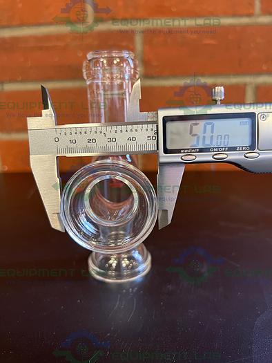 Used Buchi AG Borosilicatglas 3.3  Katalog 8801 Tee Fitting 31mm x 50mm x 50mm