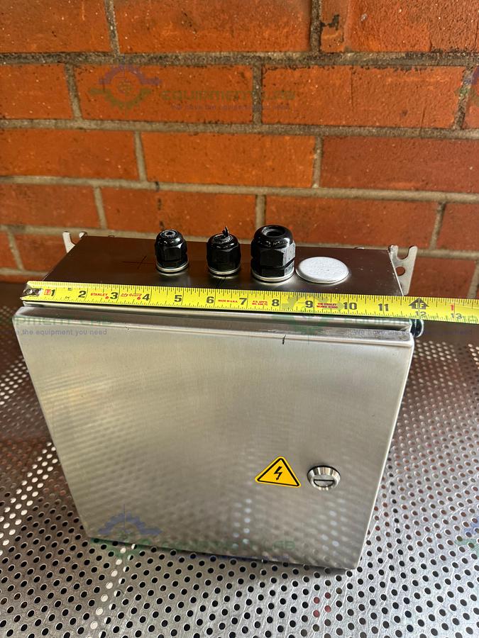 Used Rittal Stainless Steel Standard Enclosure 12" x 12" x 6"