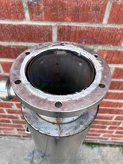 Used Finn-Aqua  Stainless Steel Jacketed Heat Exchanger 9" x 80"