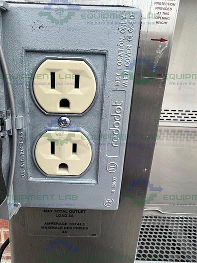  for parts or not working Nuaire  NU-430-600 Class II Type B2 Biological Safety Cabinet 6 Ft