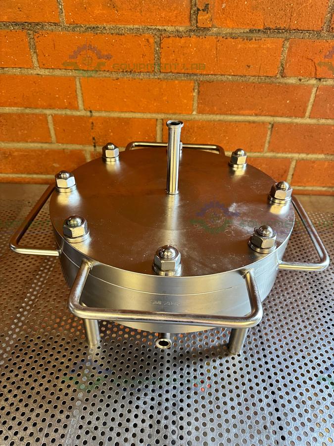 Used Stainless Steel 270mm High Press Membrane Disc Filter Housing 1000 PSI