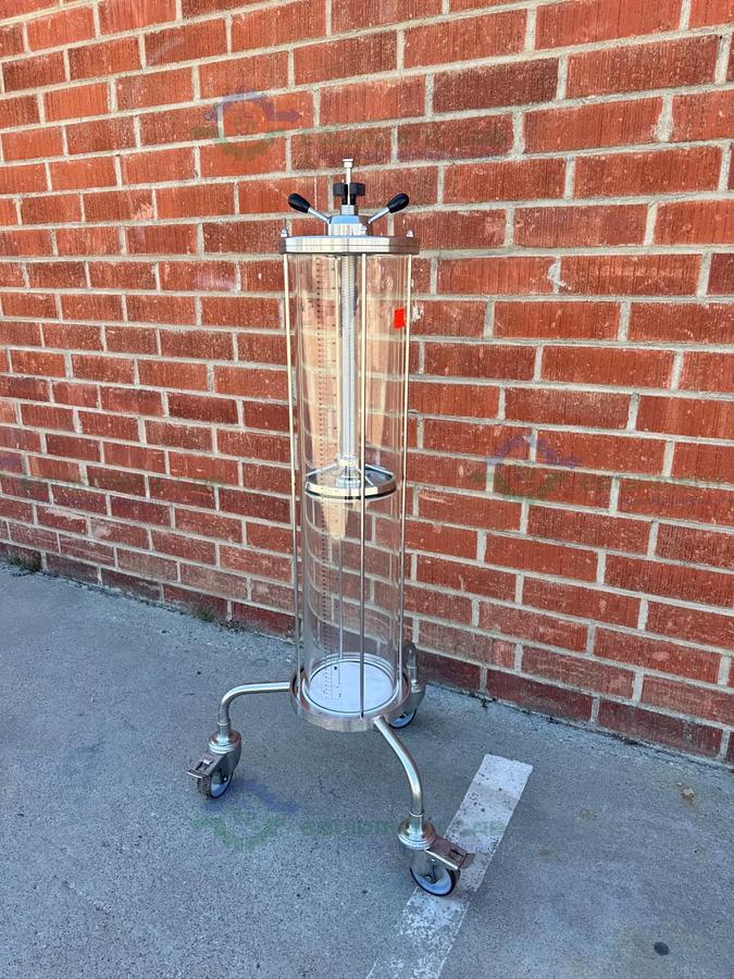 Used Cytiva / GE / Pharmacia BPG 200 / 500 Glass Chromatography Column