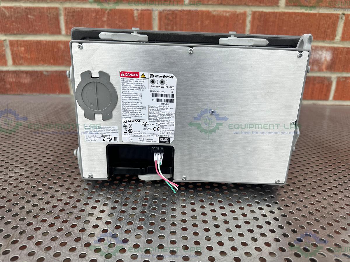 Used Allen Bradley 2711P PanelView Plus 7 Series B Graphic Terminal