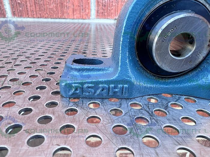 Used Lot of 2 - ASAHI P203 Pillow Block Bearing 11mm x 28mm Bore