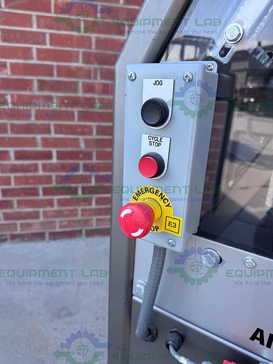 Used Alloy Brands AERGO 8 Rotary Blister Vacuum Sealer Machine  45 CFM, 20 CPM