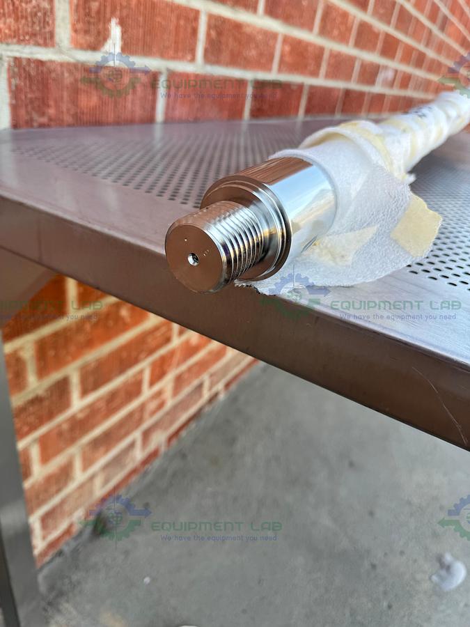 SPX Stainless Steel Mixing Tank Impeller 100" x 14" x 1.5" w/ Flange Fitting