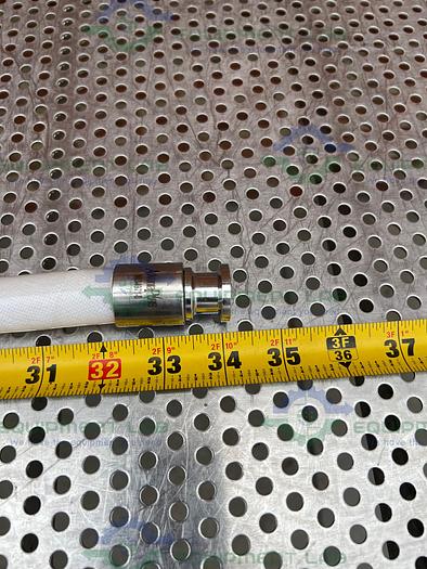 Used Advanta Pure  APSM-P-0500 34" Silicone Hose w/ 1/2 " Sanitary Fitting
