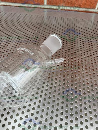 Used Chemglass  CG-1217-25 Double Wall Reflux Condenser w/ 45/50 Joint
