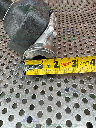 Used ITT Pure Flo 316L Stainless Steel Diaphragm Valve w/ 1" Sanitary Fitting