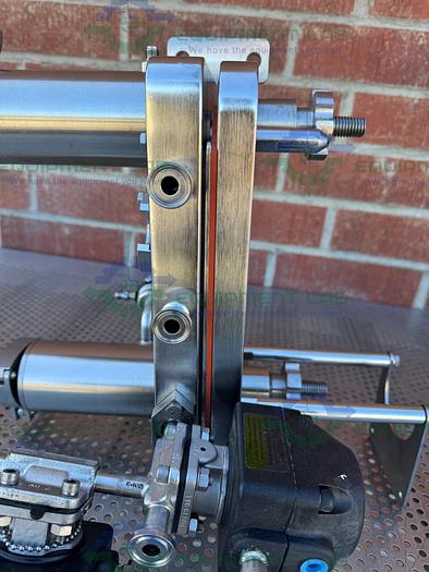 Used Millipore Stainless Steel Pellicon Filter Holder w/ ITT Valves, Actuator