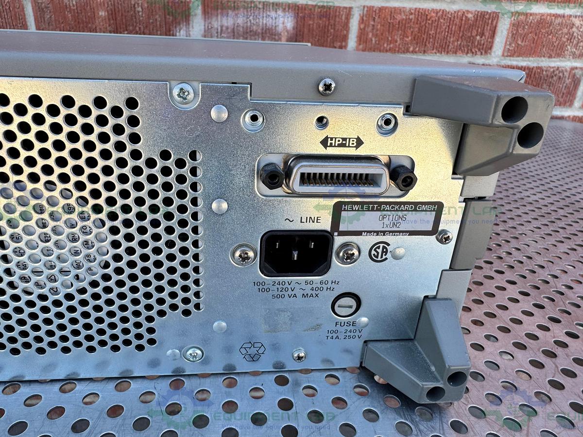 Used HP Hewlett Packard 8114A High Power Pulse Generator 100V / 2A