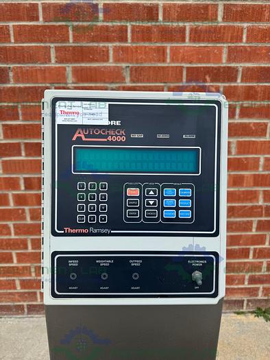Used Thermo Ramsey  Autocheck 4000 Checkweigher w/ 18.5" x 21.5" Platform