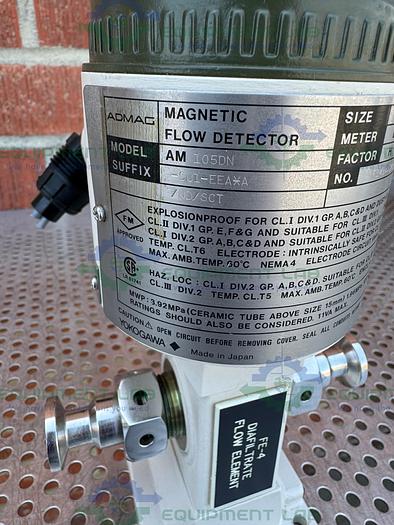 Used Yokogawa / Admag  105DN-CU1-EEA*A/ND/SCT Magnetic Flow Detector