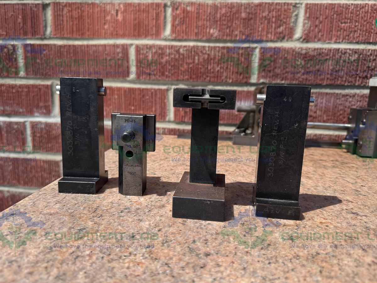 Used Starrett Grade B Toolroom Granite 24"x36"x6" w/ Compression Tester, Meteorology