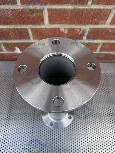 Used Unbranded 304 Stainless Steel Column w/ YTH 150LB 3" Flange Fittings