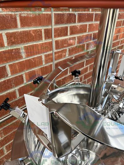 Used Paul Mueller  47-59 Liter Stainless Steel Jacketed Mixing Tank w/Scrape Agitation