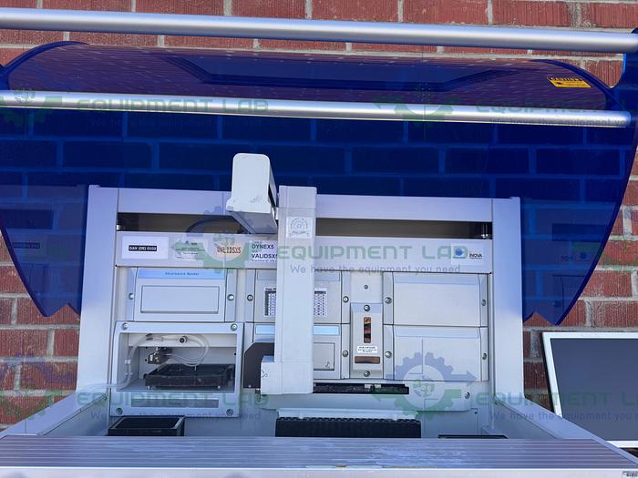 Used Dynex  DSX 4 Plate Automated Elisa System Medium Throughput 100 - 240 V