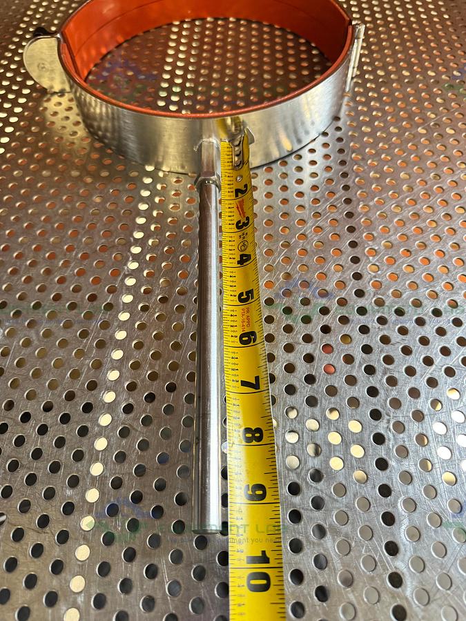 Used Chemglass CG-1947-A200 Stainless Steel Reactor Support 200 mm Clamp