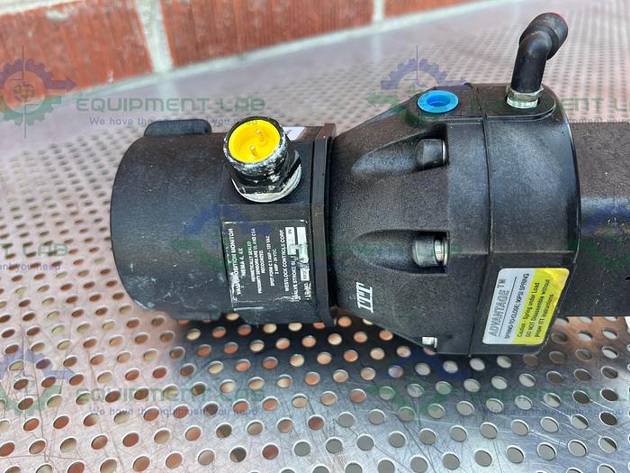 Used Lot of 2 - ITT Pure Flo 9920 Diaphragm Valve 90 PSI w/ 3- Way 3/4" Sanitary Fittings