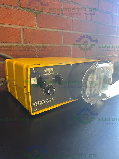 Used Watson Marlow  604U IP 55 Laboratory Washdown Peristaltic Pump 165 RPM