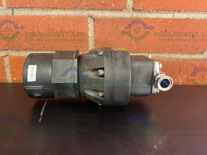 Used ITT Pure Flo 9920 Diaphragm Valve 90 PSI w/ 3/4" Sanitary Fittings