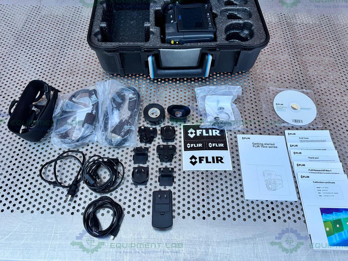 Used FLIR T650SC High Resolution Handheld Infrared Camera / Thermal Imaging Camera
