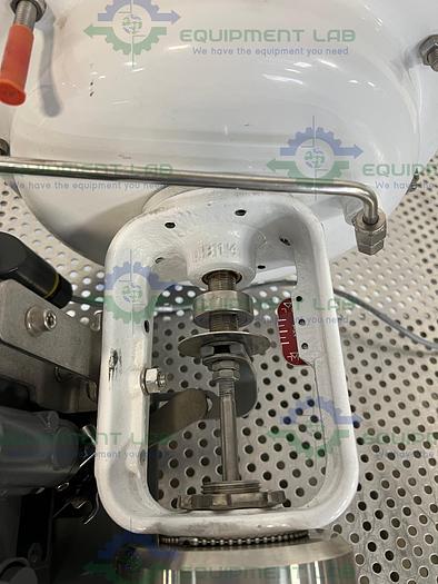 Used Fisher Baumann 84161SA Sanitary Control Valve CV17 w/ Fisher Valve Positioner