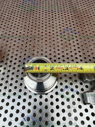 Used Pick Heaters  Stainless Steel Check Valve w/ 1.5" Sanitary Fitting