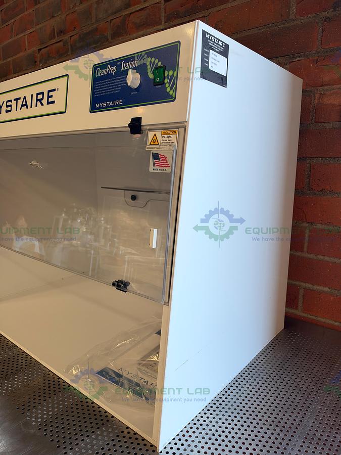 Used Mystaire MY-DB36 Clean Prep 36" PCR Workstation w/ UV Timed Light