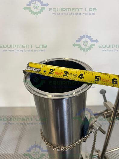 Used Sartorius HUG11U7IX25T0S Stainless Steel Filter Housing 150 PSIG w/ Stand