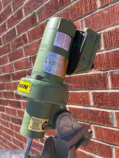 Used Stainless Steel  250 Liter Mixing Tank w/ Top Mixer 1/4 HP