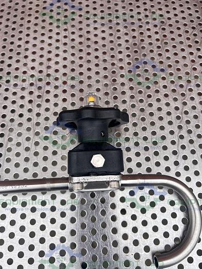 Used ITT Pure Flo .5-316L-RA20MAX-CWP150 Diaphragm Valve w/ 1/2" Sanitary Fitting