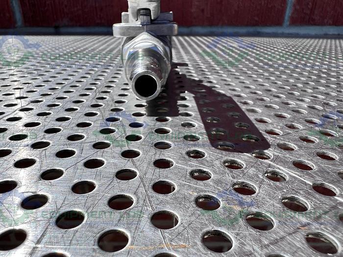 Used SVF  CF8M 1000 WOG Ball Valve w/ 1/2" Hose Fitting