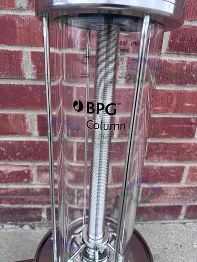 Used Cytiva / GE / Pharmacia BPG / Schott 140 / 500 Chromatography Column