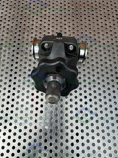 Used ITT Pure Flo 316L Stainless Steel  Diaphragm Valve w/ 1" Sanitary Fitting