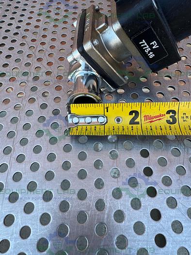 Used Gemu CO26690 Stainless Steel Diaphragm Valve w/ 3/4" Sanitary Fitting