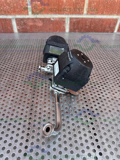 Used Lot of 2- ITT Pure Flo .5-316L- RA20MAX Diaphragm Valve  w/1/2" Sanitary Fitting