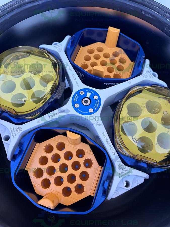 Used Eppendorf 5910Ri Refrigerated Centrifuge w/ S-4X Universal Rotor 4500 RPM