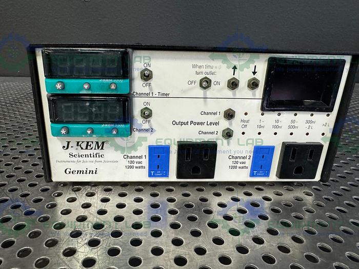 Used J-Kem Scientific Gemini Temperature Controller 120 VAC, 1800 Watts