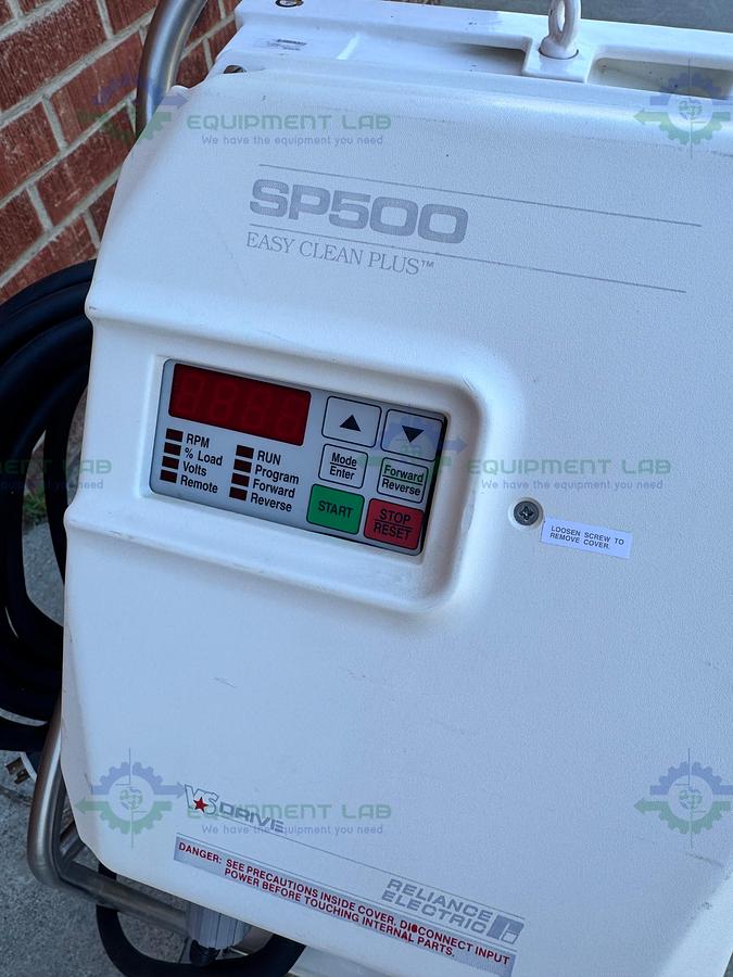Used Watson Marlow 840RG Sanitary Peristaltic Metering and Transfer Pump w/ 3 HP Pump